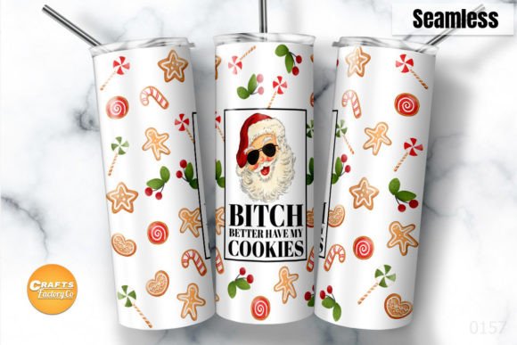 20 Oz Skinny Tumbler Christmas