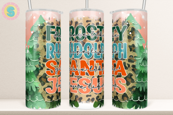 20Oz Christmas Tumbler Wrap Sublimation