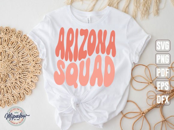 Arizona Squad State Vintage SVG Sublimat