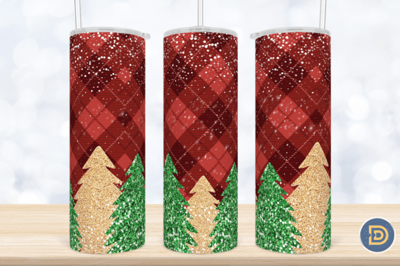 Christmas Buffalo Snow 20Oz Tumbler PNG