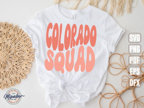 Colorado Squad State Vintage SVG