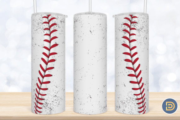 Dirty Baseball 20Oz Tumbler Wrap PNG