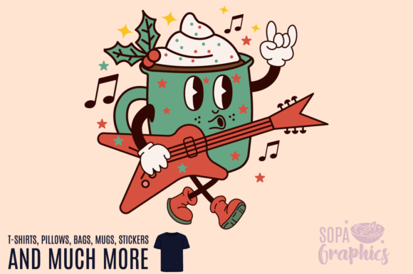 Fa La La La Cup Retro Christmas Vibes