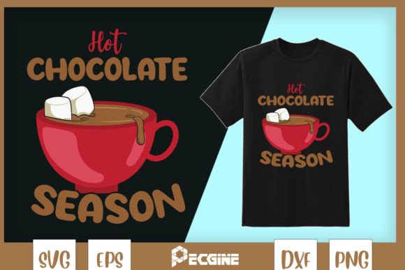 Hot Chocolate Season Christmas SVG