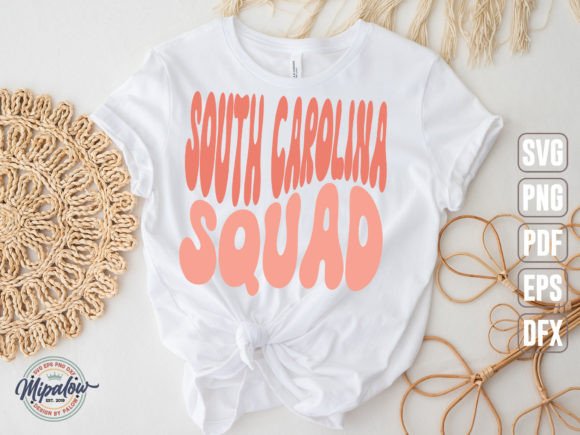 South Carolina Squad State Vintage SVG