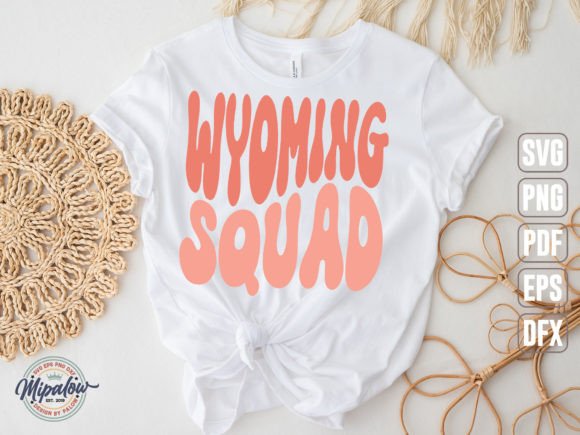 Wyoming Squad State Vintage SVG